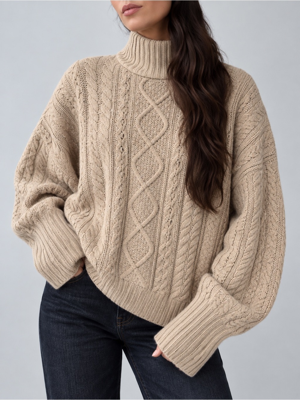 Banana sweater cotton cozy oversized
